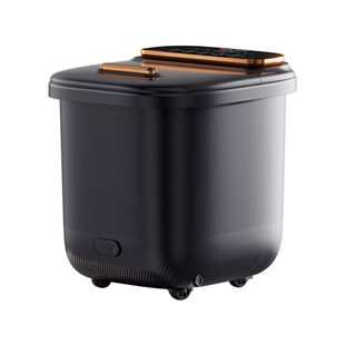 奥克斯泡脚桶加热恒温家用全自动足浴盆洗脚盆电动按摩足浴桶养生