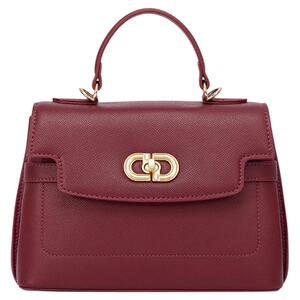 红蜻蜓斜挎包女士红色新娘婚包新款生日礼物高级中年妈妈款单肩包