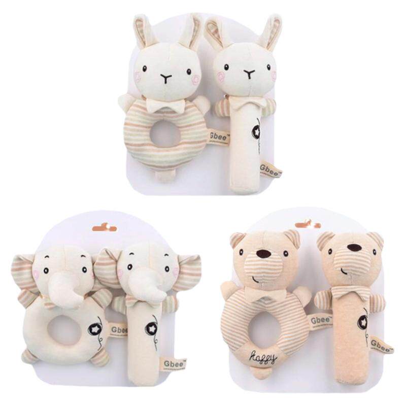 婴儿手摇棒新生儿3-6-12个月宝宝婴幼儿0-1岁安抚玩具响纸BB摇铃