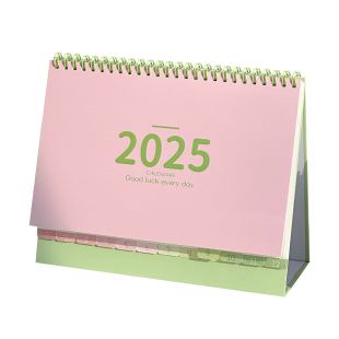 三年二班 luckyday台历2026年考研工作学习计划本打卡高考倒计时提醒牌桌面摆件2025年新款日历记事台历定制