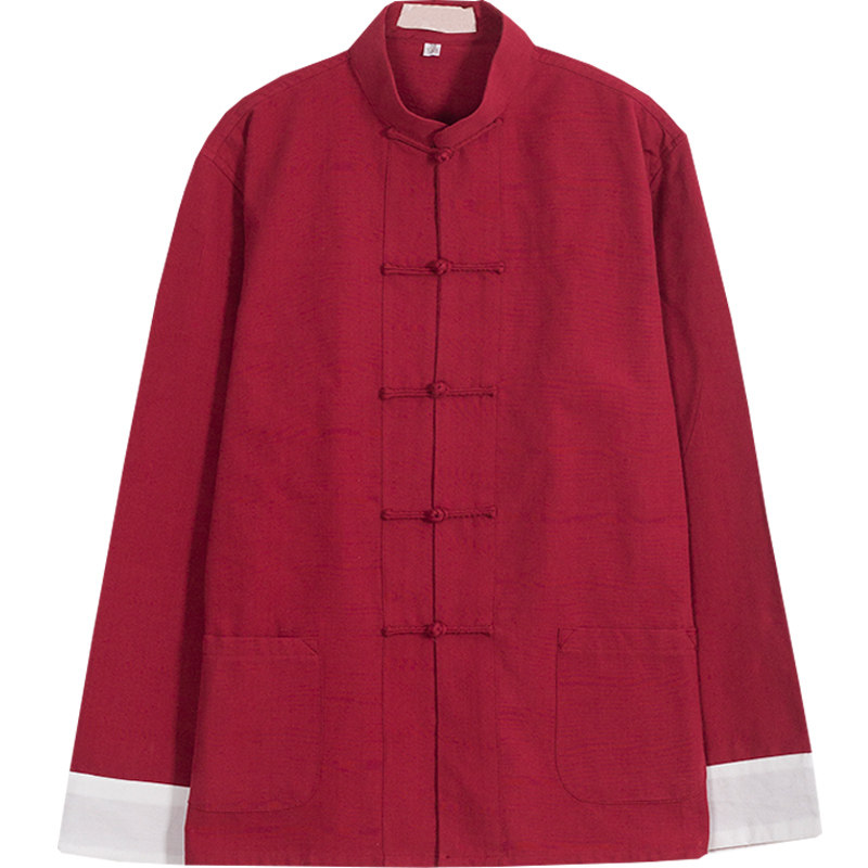 春秋唐装中老年复古汉服太极服