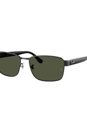 RayBan雷朋方形金属太阳镜男女款户外眼镜潮酷墨镜0RB3750可定制