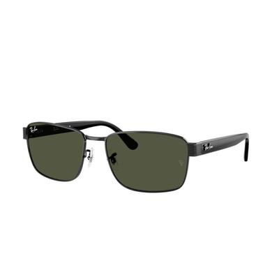RayBan雷朋方形金属太阳镜男女款户外眼镜潮酷墨镜0RB3750可定制