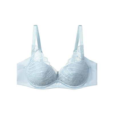 新品蕾丝安莉芳有钢圈文胸