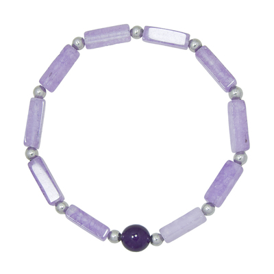 AWE周也同款转运珠竹节手链情侣