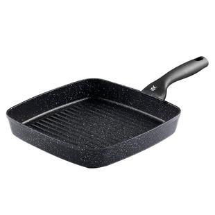 德国WMF福腾宝星辰牛排煎锅条纹平底锅不粘锅家用燃气电磁炉专用