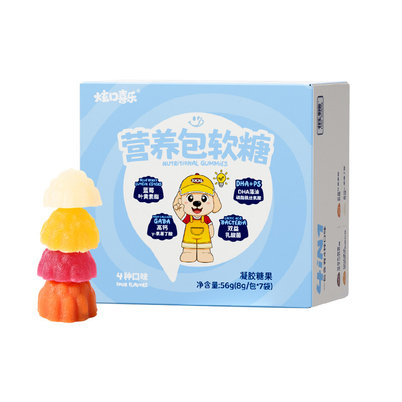 【8g*7袋】炫口喜乐氨基丁酸营养包