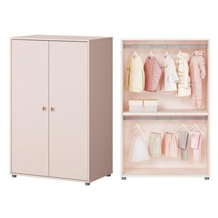 hanssem汉森儿童衣柜实木男孩女孩卧室家用现代宝宝衣橱储物柜子