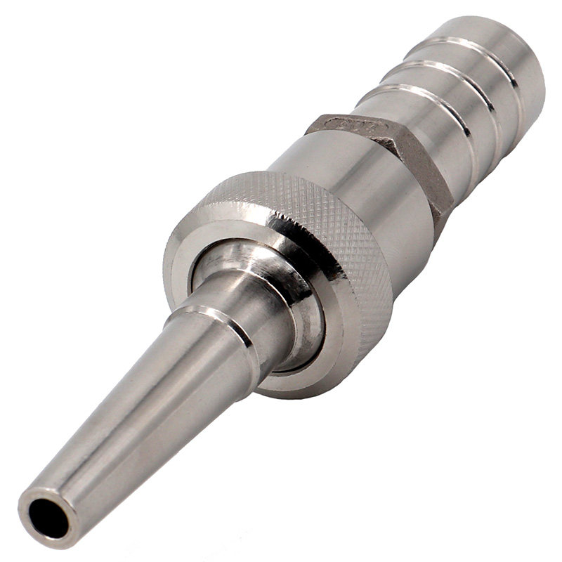 不锈钢一寸二寸大流量万向直射高压洗车洒水罐车水枪喷头水泵软管