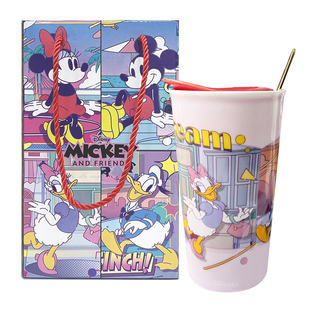 Auramoon.Square.迪士尼陶瓷杯马克杯米奇卡通创意随手杯 | 方兴