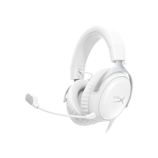 【自营】HyperX极度未知飓风3有线白耳机电竞FPS头戴游戏电脑耳麦