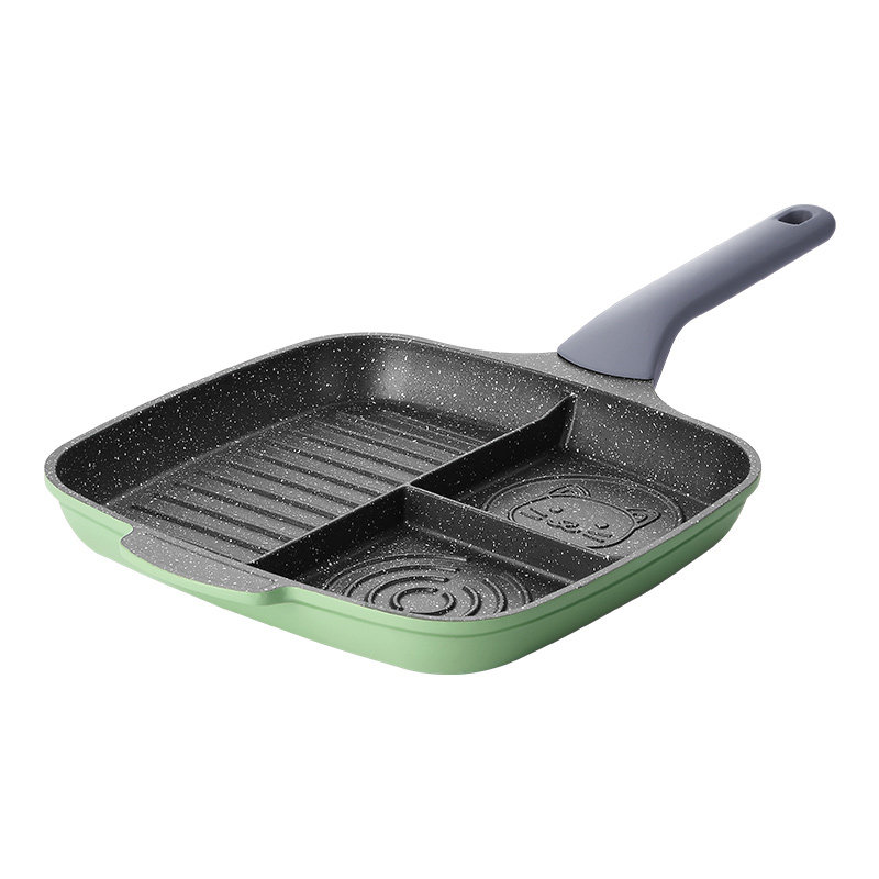 炊大皇早餐神器家用煎蛋器麦饭石不粘锅三明治牛排多功能平底煎锅
