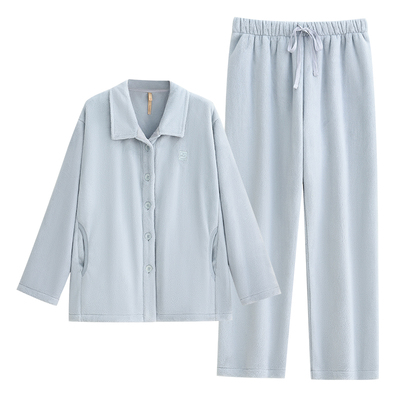 【商场同款】家乐芬女法兰绒睡衣