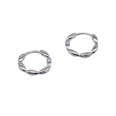 RECYCLE百搭米粒圆环耳圈