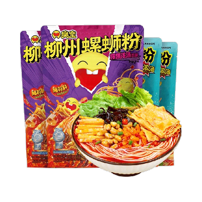 臭宝螺蛳粉330g×2袋+280g×2袋