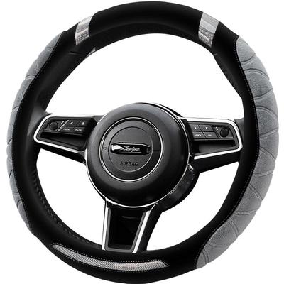 适用众泰t600大迈毛绒方向盘套