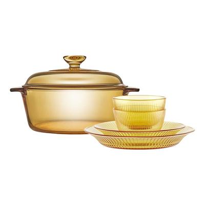 康宁玻璃锅透明锅官方旗舰店