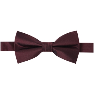 By Creations柏品100%桑蚕丝真丝商务绅士结婚宴会多色可调节领结