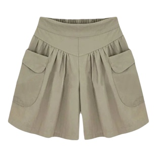 女原宿风高腰宽松修身夏季短裤Thin Harajuku Style Women Shorts