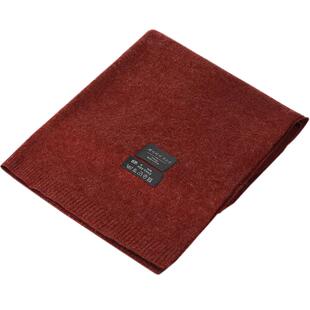 红色围巾女冬季百搭韩版学生毛线情侣针织脖套长款秋冬原宿围脖女