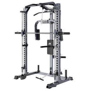 JX军霞龙门架史密斯卧推架综合训练健身器材家用多功能一体器械