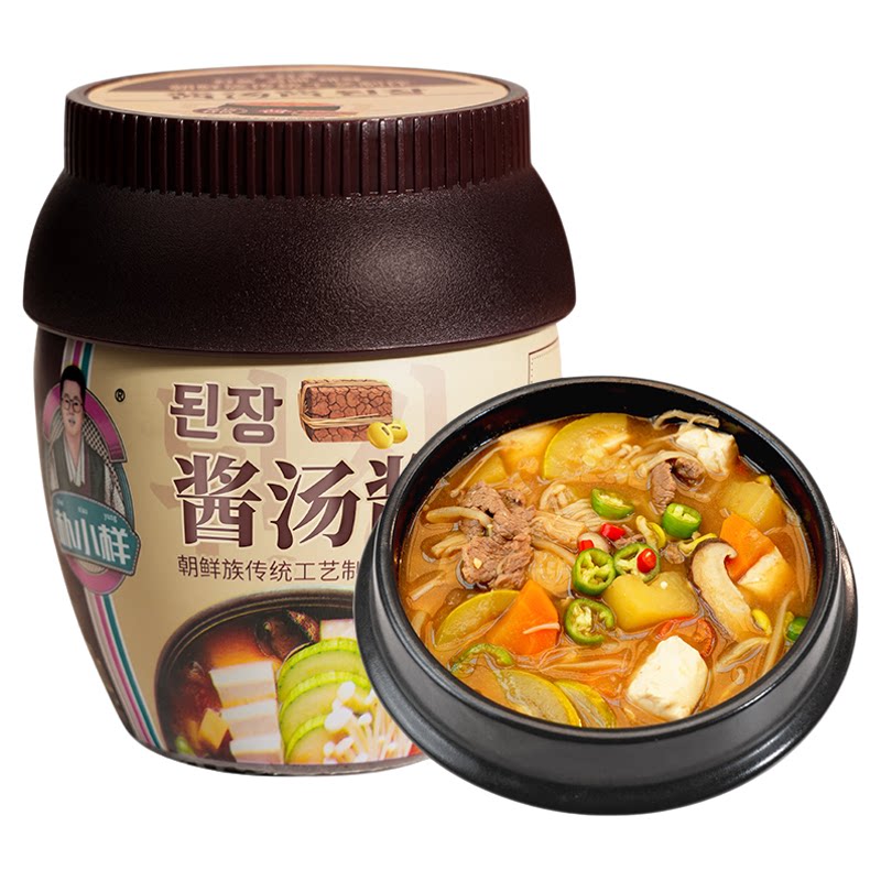 朴小样朝鲜族酱汤酱韩式大酱汤