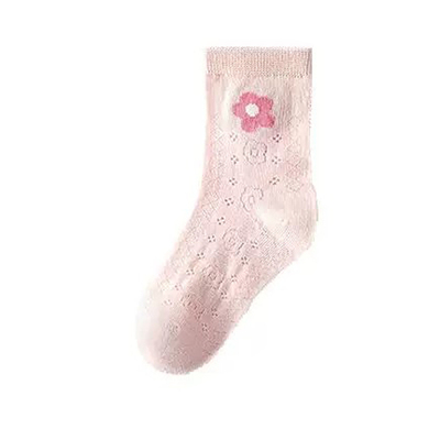 女童袜子春夏薄款儿童纯棉夏季