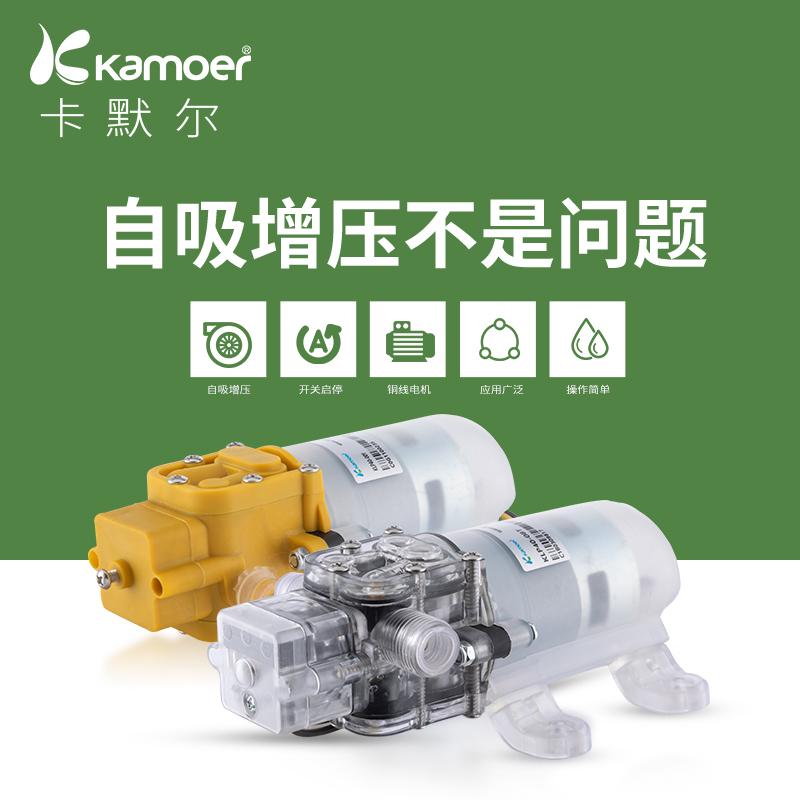 家用增压泵喷雾器水泵12v隔膜泵电机洗车自吸泵24v喷淋加压抽水泵