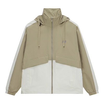 New Balance/NB正品新款男女梭织连帽运动夹克外套AMJ41340-CIC