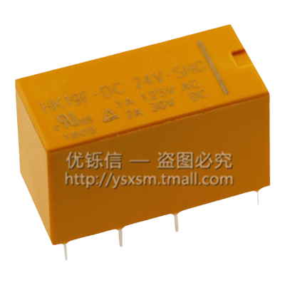 继电器HK19F-DC继电器优铄信