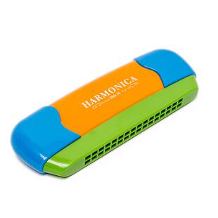 安全防护儿童口琴玩具乐器吹奏宝宝口风琴早教音乐幼儿园口哨喇叭