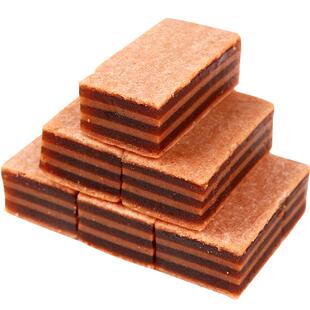 山楂汉堡批发山楂片儿童夹心好吃的果丹皮办公室零食单独小包装