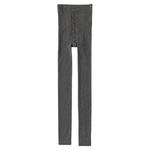 猫人黑色羊毛打底裤女秋冬2025新款爆款压力瘦腿不掉裆灰色连裤袜