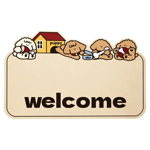 入户门地垫丝圈家用进门口防滑耐脏垫子地毯子卧室欢迎回家室内