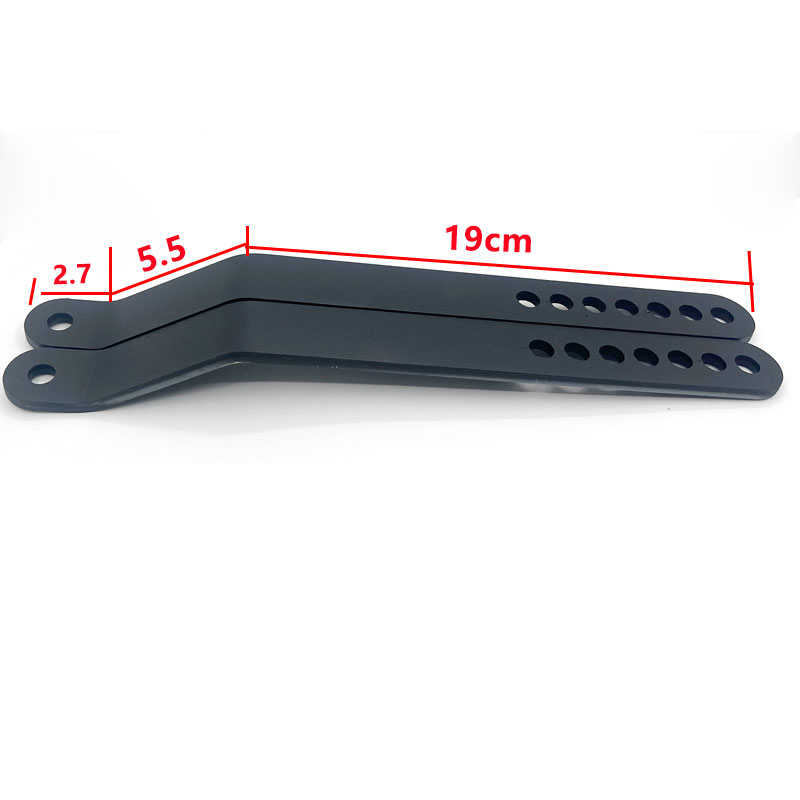 摩托车铝合金尾箱万能边箱架碳钢箱架侧箱驼包改装支架卡槽配件