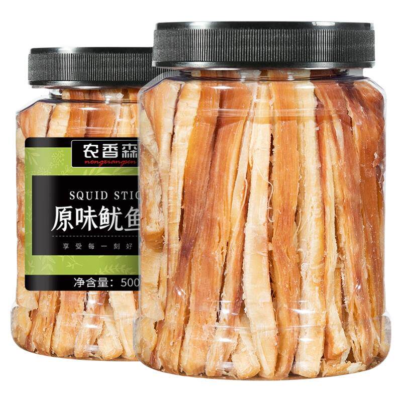 农香森碳烤鱿鱼条海味零食