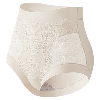 UFEEL【玫瑰香氛】高腰无痕玫瑰花香氛收腹裤10A抑菌蚕丝裆86556
