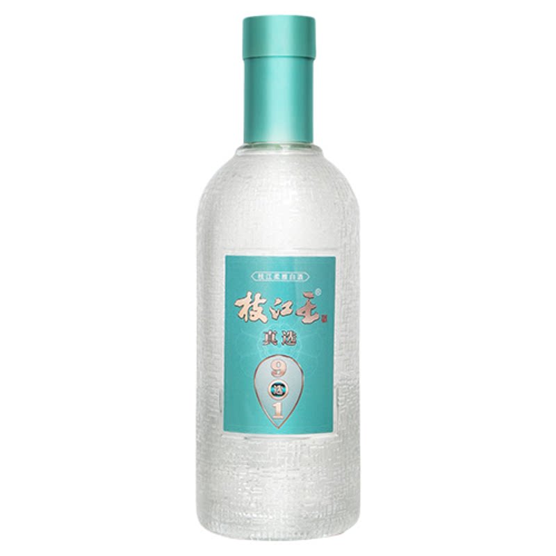 【官方旗舰店】枝江王真选9 500ml*4瓶纯粮食浓香风味整箱白酒