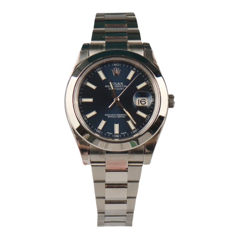 【自营】中古「9.5新」ROLEX(劳力士)日志型精钢性别自动腕表