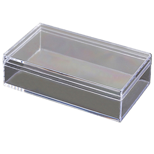 透明盒子长方形塑料盒标本盒收藏盒有带盖加厚展示样品盒小收纳盒
