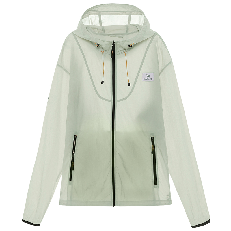 熊猫户外皮肤衣女士2025新款夏季透气百搭防紫外线连帽轻量化外套