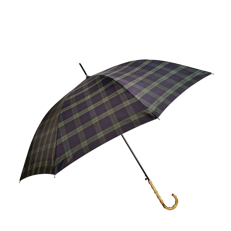 苏格兰BlackWatch军团格竹柄自动开晴雨防风晒遮阳伞男女长柄雨伞