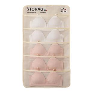 双面收纳挂袋内衣收纳袋挂式悬文胸罩宿舍衣柜内裤装袜子收纳神器