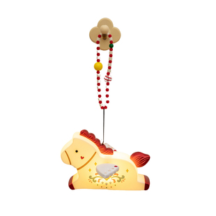 阿楹 高端精致小马灯笼新款2026儿童手提花灯元宵节新年客厅挂饰