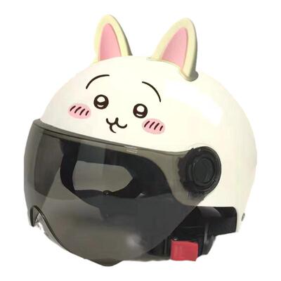 电动头盔吉伊chiikawa防晒安全帽