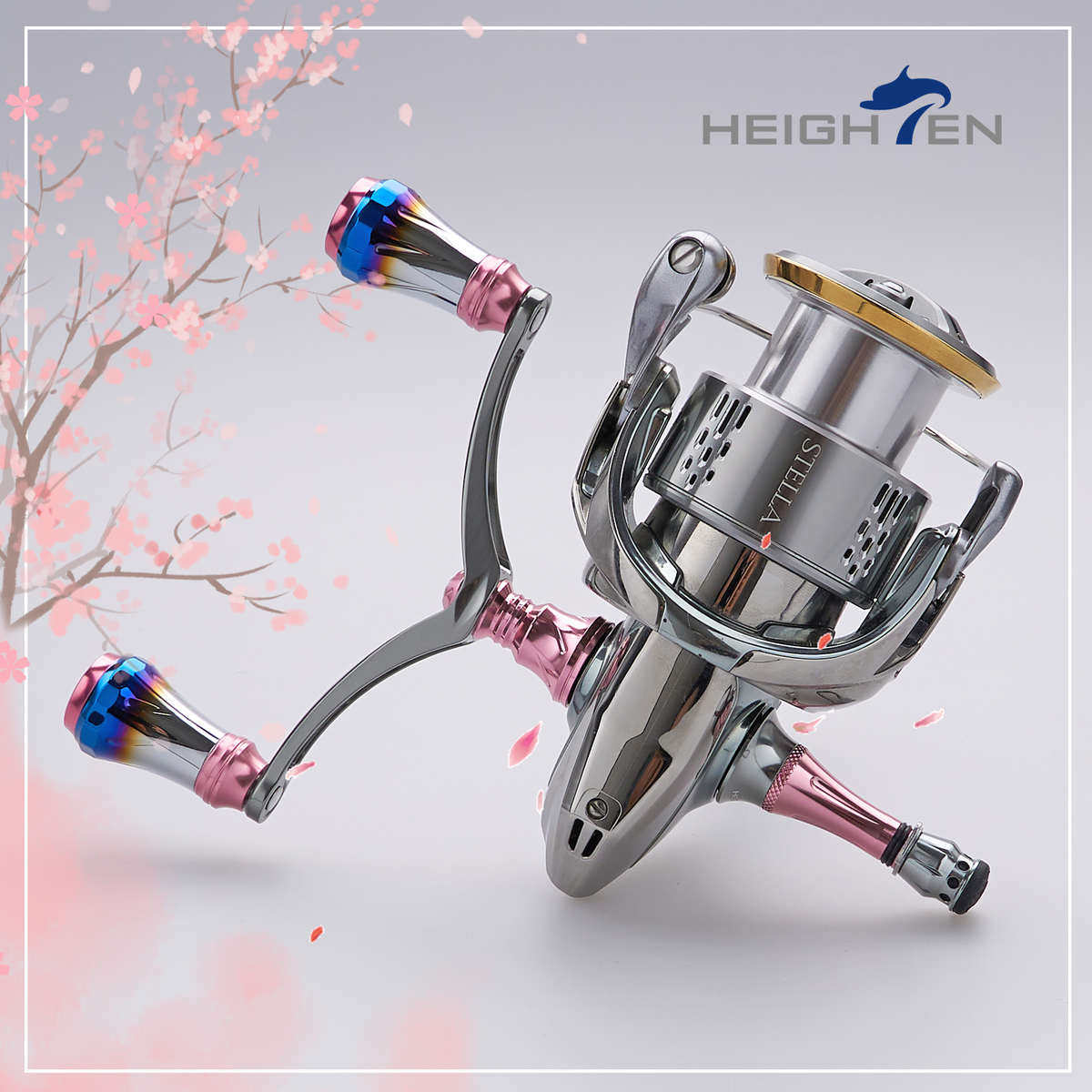 HEIGHTEN海腾纺车轮平衡杆铝合金平衡柱渔轮改装配件平衡杆纺车轮