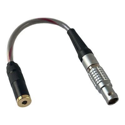 雷莫转3.5耳机线MOMA猛玛YM718内部通话LEMO转接耳麦听说内控沟通