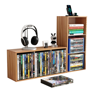 CD收纳架PS4游戏碟片架CD架蓝光碟游戏光盘架子36K日式漫画书书架