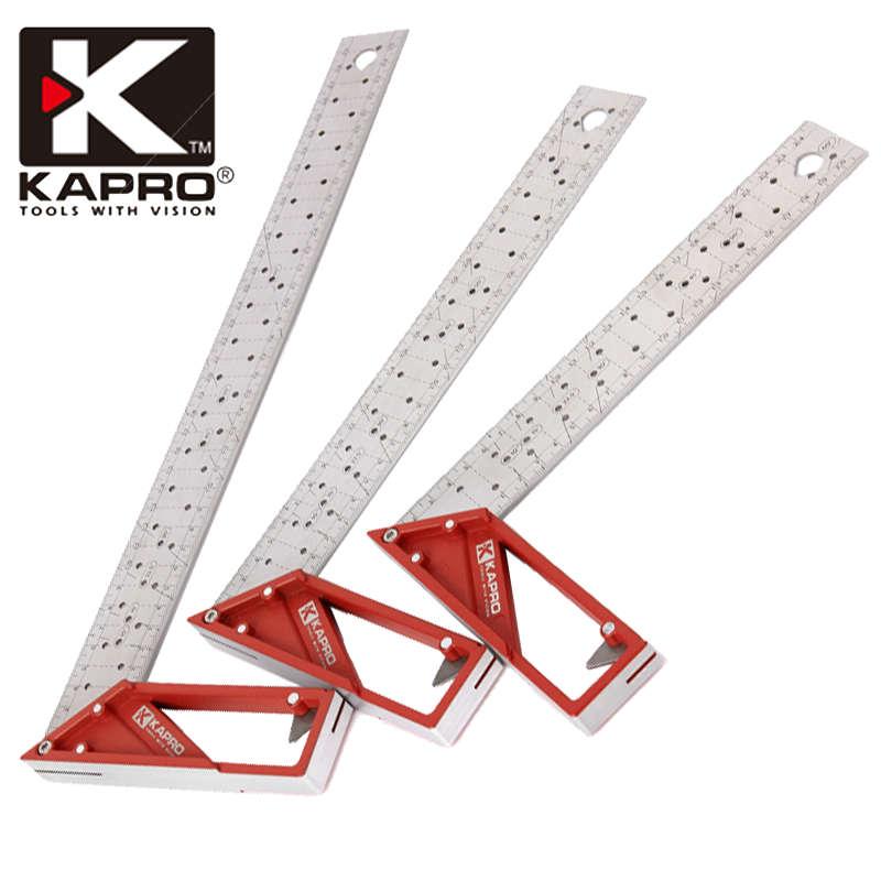 开普路KAPRO角尺353多功能直角尺25cm不锈钢拐尺30cm角度标尺40cm