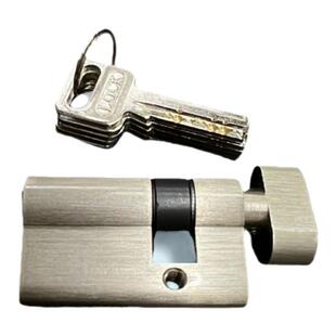 玻璃门锁锁芯 无框玻璃门执手压把锁锁芯 50mm隔断全铜锁芯